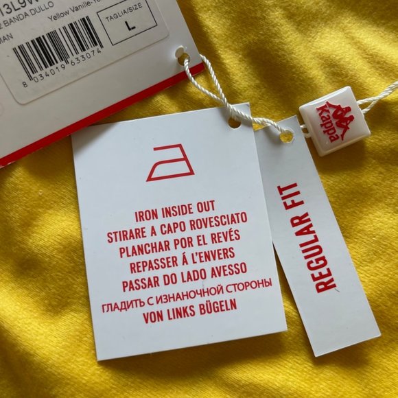 Kappa Yellow Performance Jacket - Picture 6 of 12